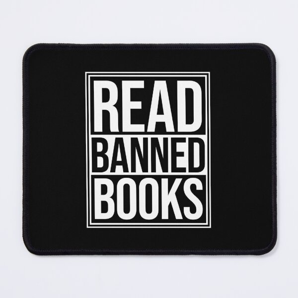 Item preview, Read Banned Books Funny Bold Free Speech Quote Logo designed and sold by shirt-o-mat.
