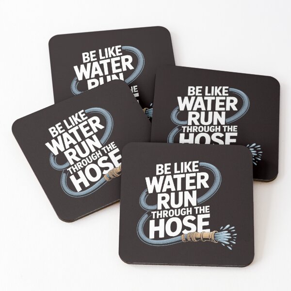 Artikelvorschau, Sei wie Wasser, das durch den Gartenschlauch fließt – Lustiges, sarkastisches Design für Erwachsene entworfen und verkauft von Redgiant87x.