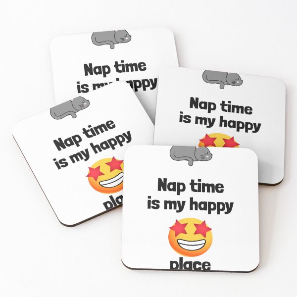 Item preview, Nap Time Is My Happy Place Funny Parenting Shirt designed and sold by DrakesTees.
