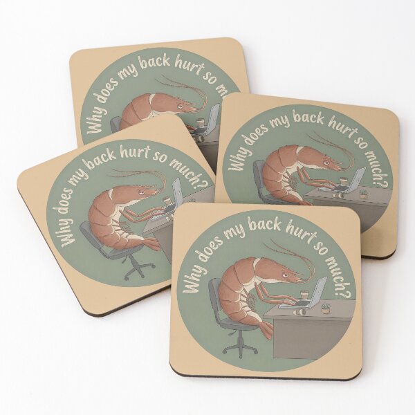 Item preview, Why does my back hurt so much? designed and sold by sillyweas.