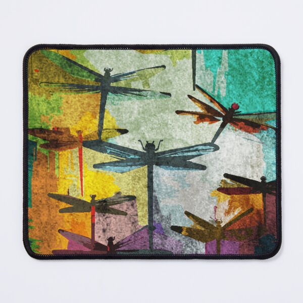 Item preview, Abstract dragonflies designed and sold by kinpirks.