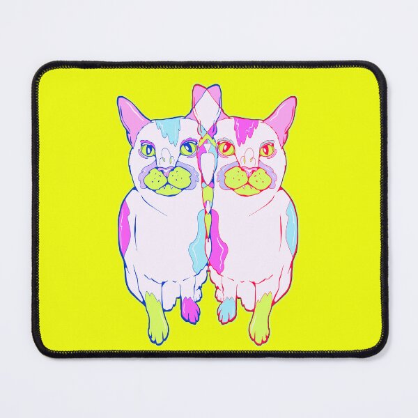 Item preview, twin kitties designed and sold by crestfallenmermaid.