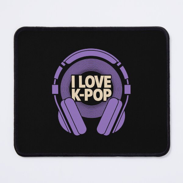 Item preview, I Love K-Pop Headphones designed and sold by jkrphoto.