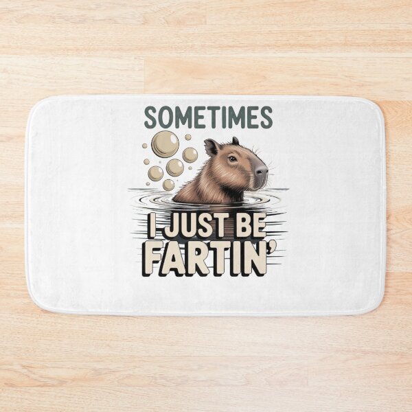 Item preview, Funny Baby Capybara Farting Meme Sometimes I Just Be Fartin' designed and sold by BHMARTS.