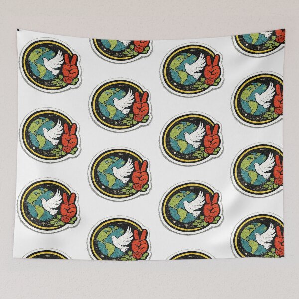 Item preview, Peace Dove Earth Love No War Design designed and sold by fritz-10signer.