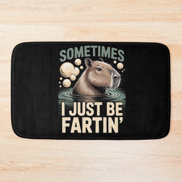 Item preview, Funny Baby Capybara Farting Meme Sometimes I Just Be Fartin' designed and sold by BHMARTS.