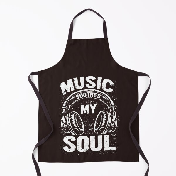 Item preview, Music Soothes My Soul Vintage Headphone Music Lover Musician designed and sold by faridman.