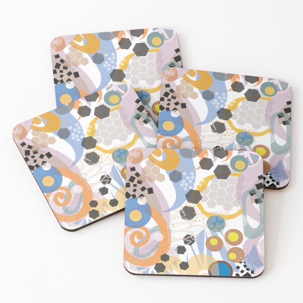Item preview, Abstract Geometric Fusion designed and sold by phatlizzardart.