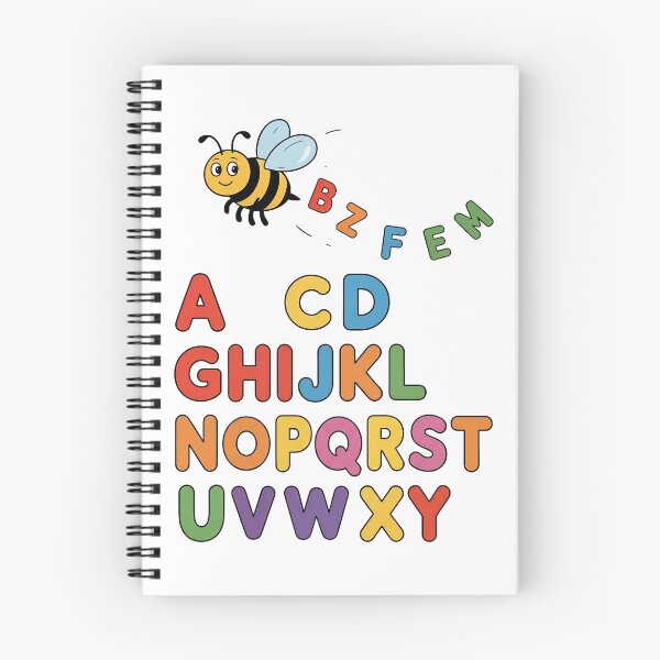 Item preview, Spelling Bee Missing Letters Alphabet – Funny Bee Design designed and sold by AleksandraJac05.