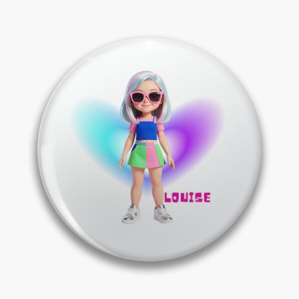 Item preview, Louise Modern Fashion Doll Clean Minimal Icon designed and sold by daila70.