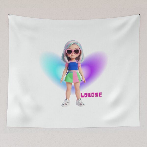 Item preview, Louise Modern Fashion Doll Clean Minimal Icon designed and sold by daila70.