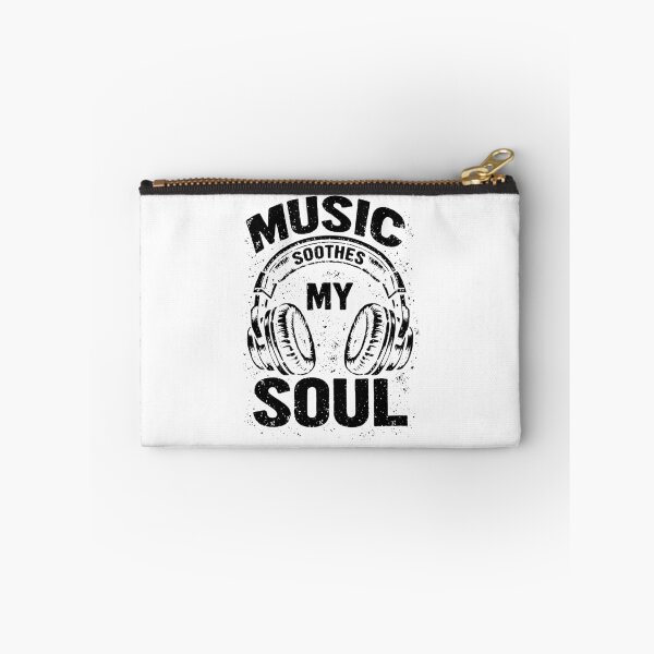 Item preview, Music Soothes My Soul Vintage Headphone Music Lover Musician designed and sold by faridman.