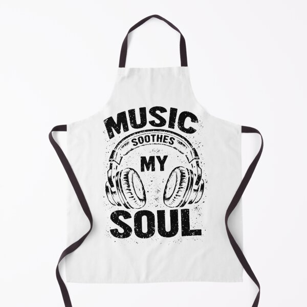 Item preview, Music Soothes My Soul Vintage Headphone Music Lover Musician designed and sold by faridman.