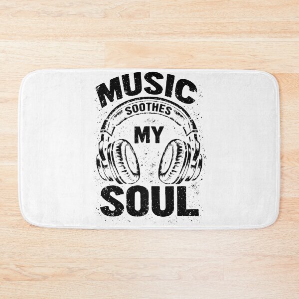 Item preview, Music Soothes My Soul Vintage Headphone Music Lover Musician designed and sold by faridman.