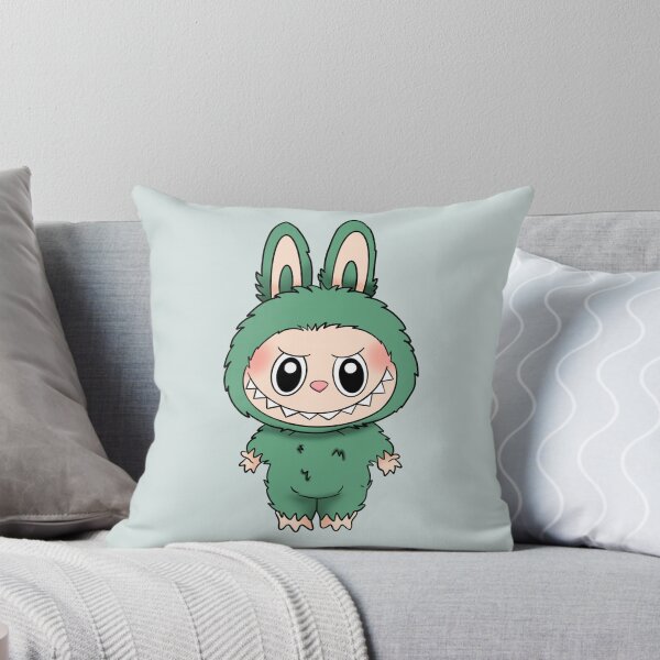 Item preview, Labubu monster dark green designed and sold by RavenAMarie .