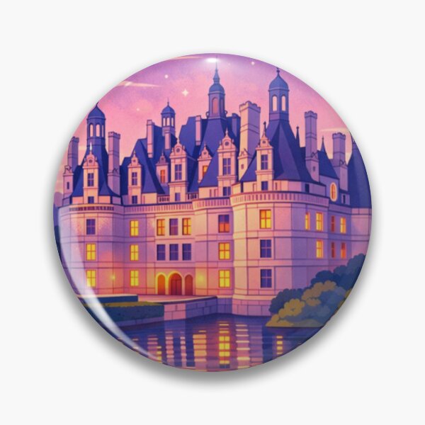 Item preview, Château de   Chambord  - French Renaissance Castle Illustration designed and sold by MatthewHeights.