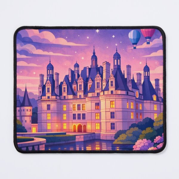 Item preview, Château de Chambord - French Renaissance Castle Illustration designed and sold by MatthewHeights.