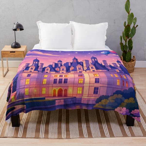 Item preview, Château de   Chambord  - French Renaissance Castle Illustration designed and sold by MatthewHeights.