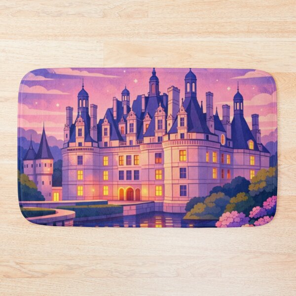 Item preview, Château de   Chambord  - French Renaissance Castle Illustration designed and sold by MatthewHeights.