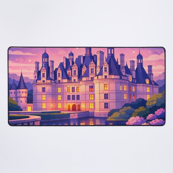 Item preview, Château de Chambord - French Renaissance Castle Illustration designed and sold by MatthewHeights.
