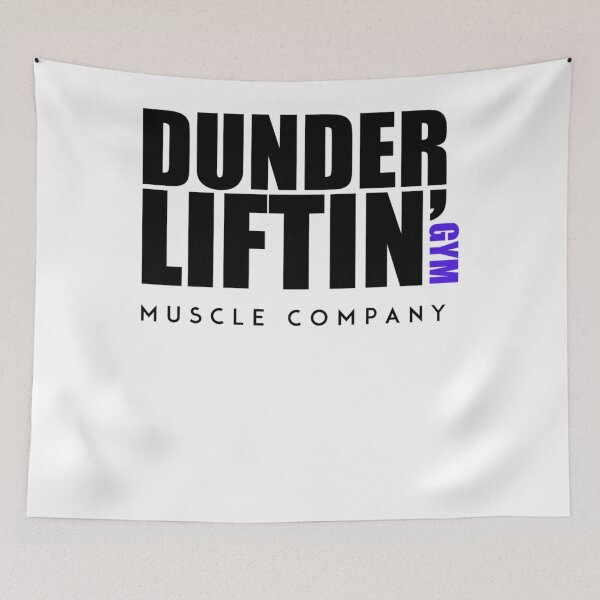 Item preview, Dunder Lifting Gym Muscle Company designed and sold by Chathuranga Herath.