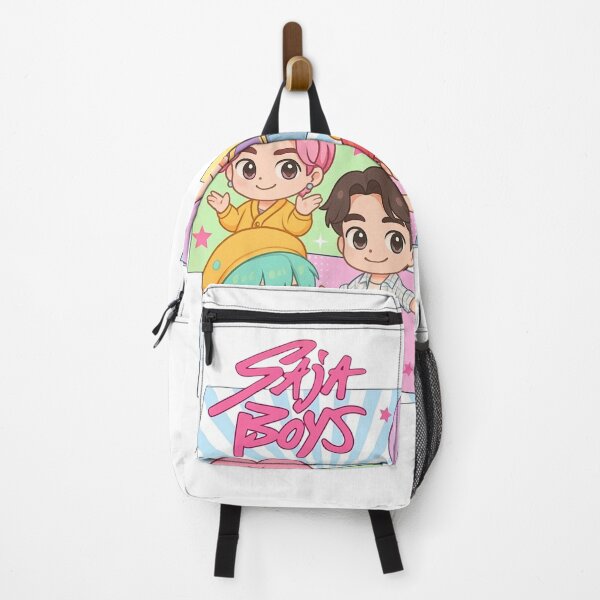 Item preview, Official Saja Boys K-pop Chibi Group Art designed and sold by SweetFury.