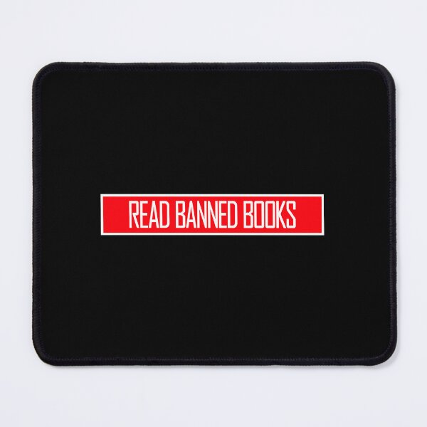 Item preview, Read Banned Books Funny Bold Free Speech Quote Logo designed and sold by shirt-o-mat.