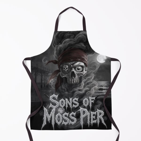 Item preview, Sons Of Moss Pier Skull Genie Print designed and sold by Lichentroupe63.