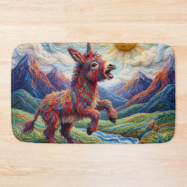 Item preview, Yarn Donkey Bucking and Braying by Yarn River designed and sold by Tridentulus.