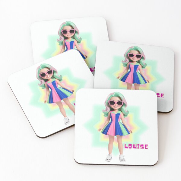 Item preview, Louise Modern Fashion Doll Clean Minimal Icon designed and sold by daila70.