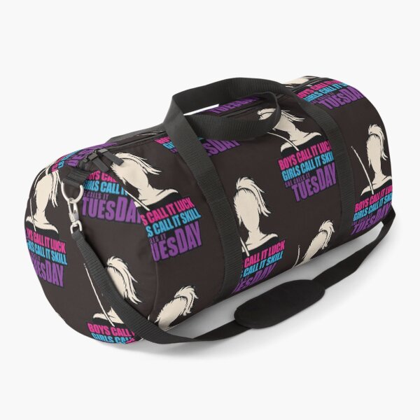 Item preview, woman pool player, she calls it Tuesday designed and sold by Crazyhuskychick.
