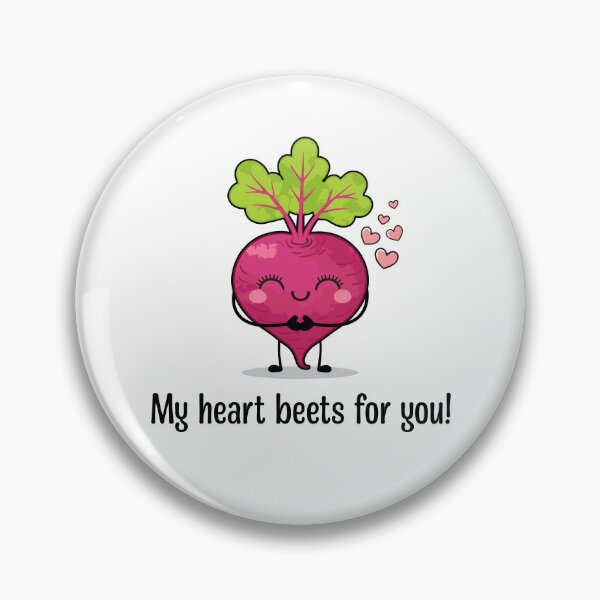 Item preview, My Heart Beets for You - 1 designed and sold by VeRedbubble.
