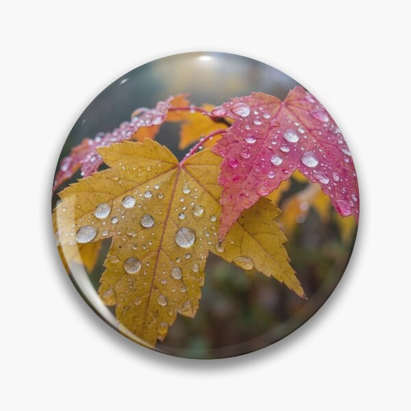 Item preview, Fall Maple Leaves in the Rain designed and sold by Tridentulus.