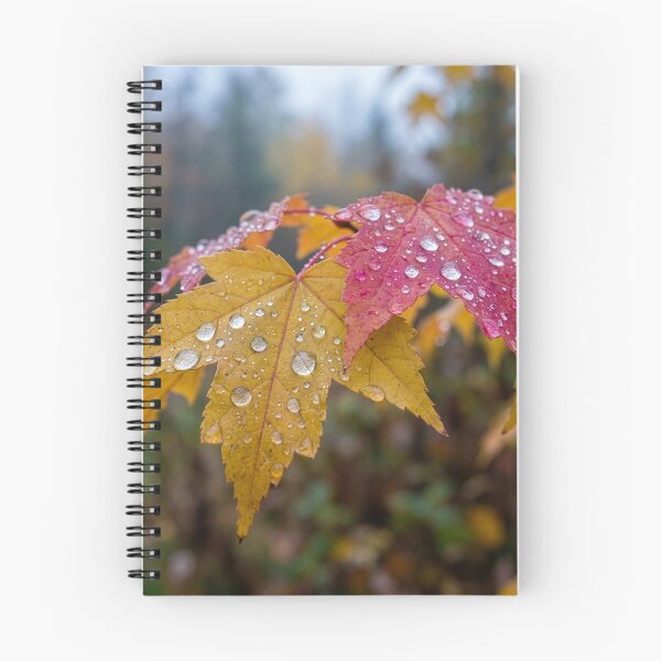 Item preview, Fall Maple Leaves in the Rain designed and sold by Tridentulus.