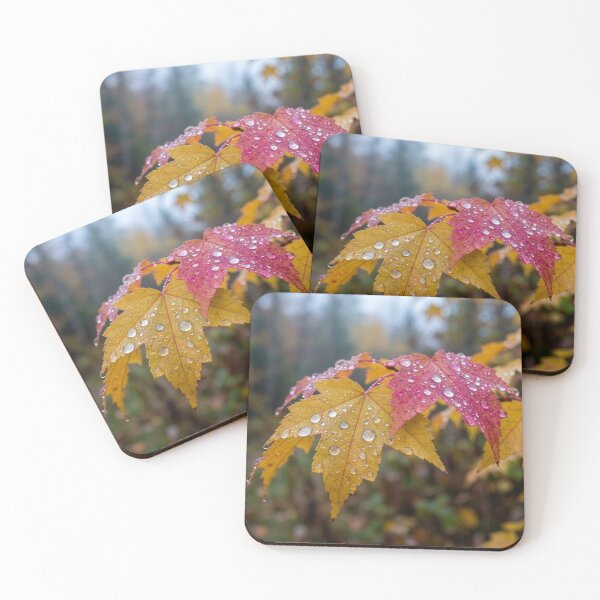 Item preview, Fall Maple Leaves in the Rain designed and sold by Tridentulus.