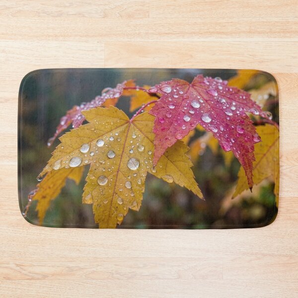 Item preview, Fall Maple Leaves in the Rain designed and sold by Tridentulus.