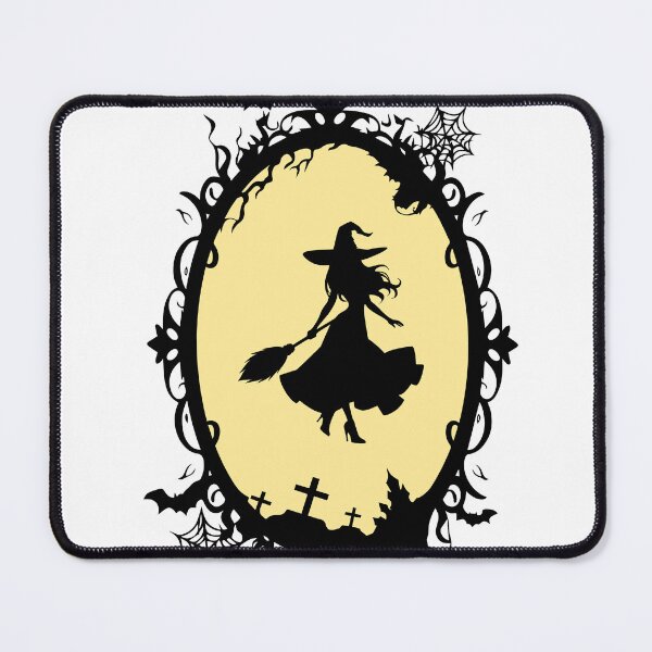 Item preview, Witch Silhouette Moon Graveyard Aesthetic designed and sold by GraveyardGlam.