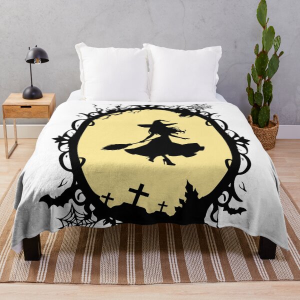 Item preview, Witch Silhouette Moon Graveyard Aesthetic designed and sold by GraveyardGlam.