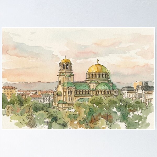 Item preview, Alexander Nevsky Cathedral, Bulgaria designed and sold by sid1802.