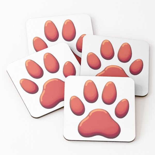 Item preview, Cuddly dog paw prints designed and sold by Tj.today Art & Design.