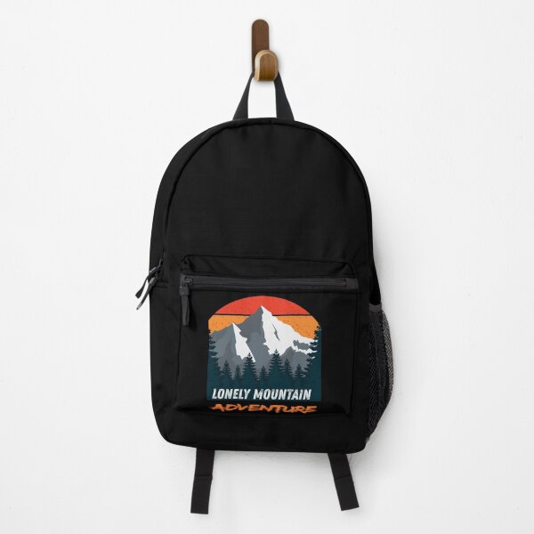 Item preview, Mountain Landscape - hiking - Lonely Mountain - Fantasty Adventure -Stickers and Tees designed and sold by SkyTrailKin.