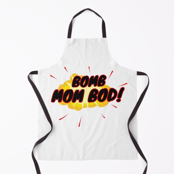 Item preview, Bomb Mom Bod! T-Shirt | Retro Comic Explosion Graphic Tee designed and sold by Geared Clothing Co..