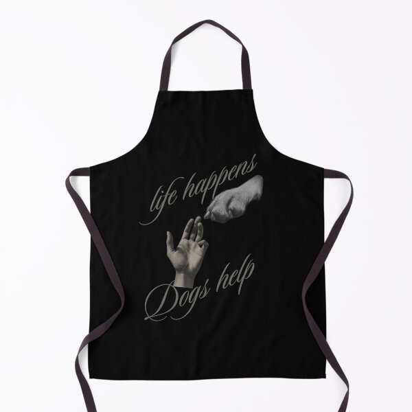 Item preview, Life Happens Dogs Help - Mom gift. designed and sold by SkyTrailKin.