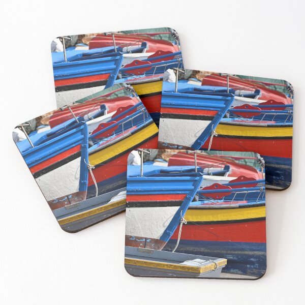 Item preview, Colorful fishing boats, Madeira island, Portugal, Original Photography designed and sold by studio838.