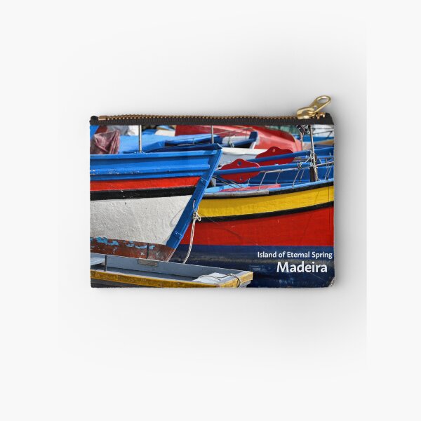 Item preview, Colorful fishing boats, Madeira island, Portugal, Original Photography designed and sold by studio838.