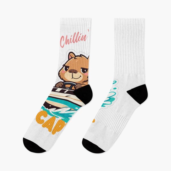 Item preview, Chillin’ With My Capybae – Cute Capybara Couple Boat Chill Meme designed and sold by HOUSE OF TIST.