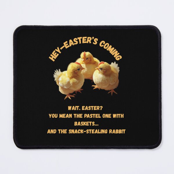 Item preview, Easter`s chicken. cute yellow funny - stickers designed and sold by SkyTrailKin.