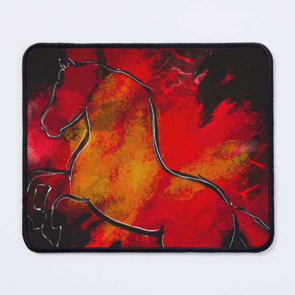 Item preview, Fire Horse 2026 Chinese Horoscope Power Animal designed and sold by Susanna Schorr.