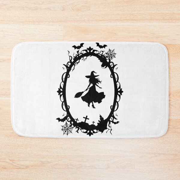 Item preview, Minimal Witch Silhouette Moon Aesthetic designed and sold by GraveyardGlam.