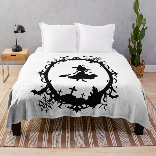 Item preview, Minimal Witch Silhouette Moon Aesthetic designed and sold by GraveyardGlam.